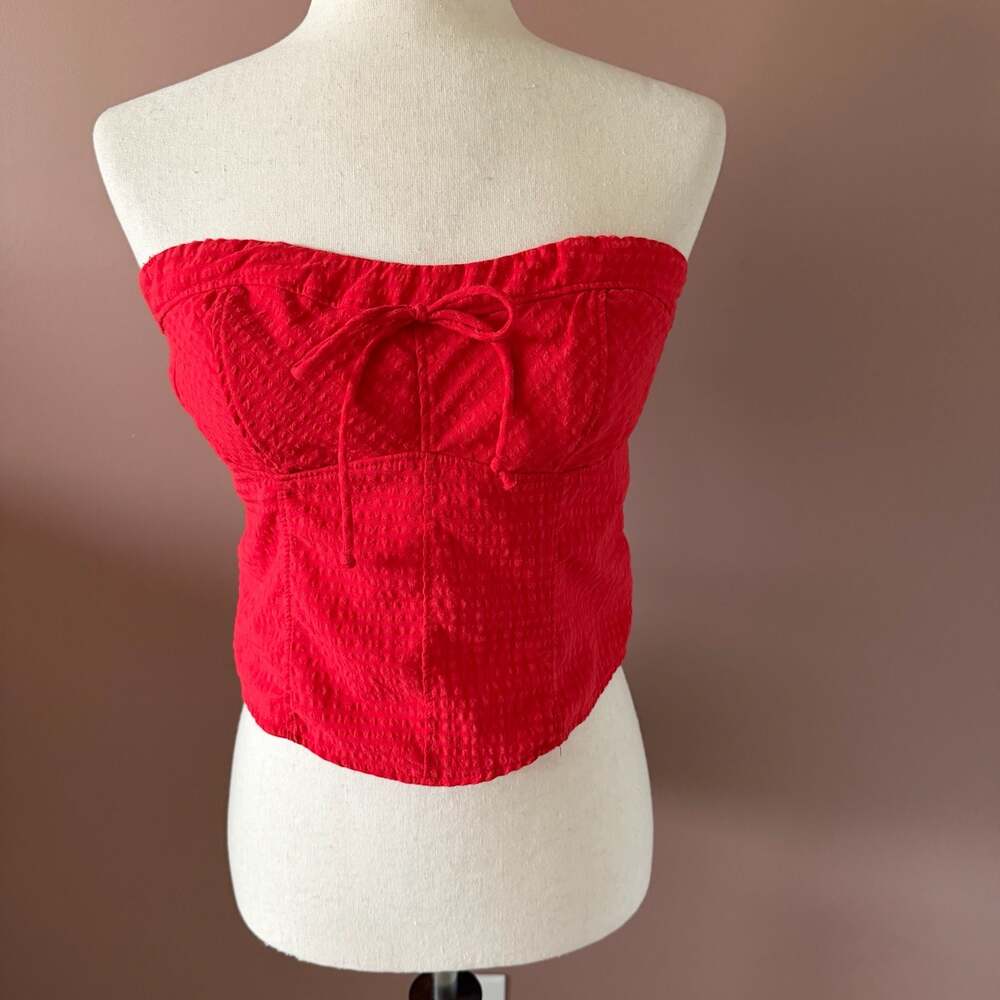 KIRIOUS LOS ANGELES Smocked Tube Top